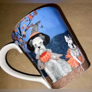 Pier 1 Imports Dog Lovers Halloween Mug - trick or treat, fall, autumn love
